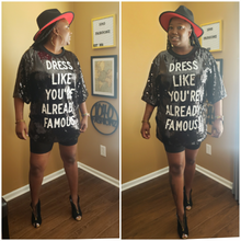 Load image into Gallery viewer, Famous Sequin Shirt-Dress
