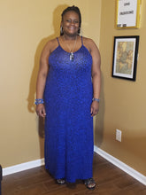 Load image into Gallery viewer, Bright Blue Cami Maxi
